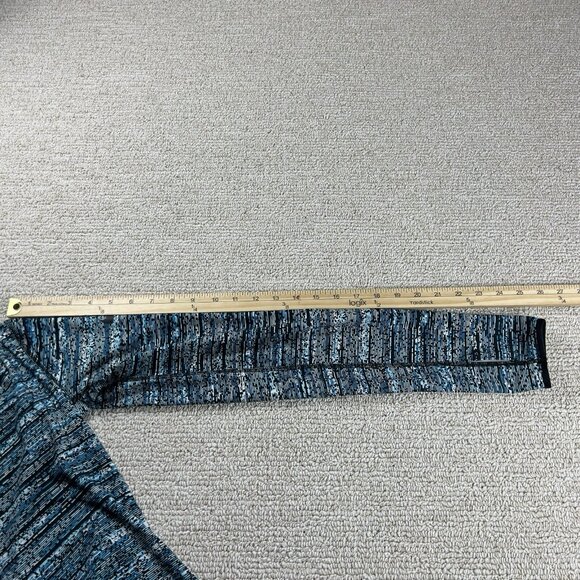 Nike Pro Dri-Fit 1/4 Zip Shirt Blue Black Women’s Size Small - Picture 6 of 9